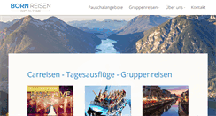 Desktop Screenshot of born-reisen.ch